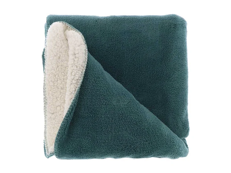 Plaid Tommie 130x180cm Bleu Minéral