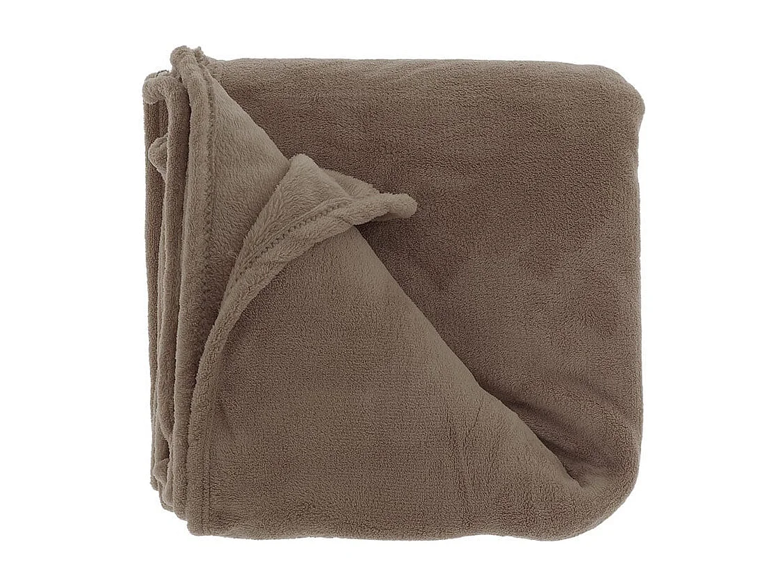 Plaid Claudi Taupe - 130x160cm