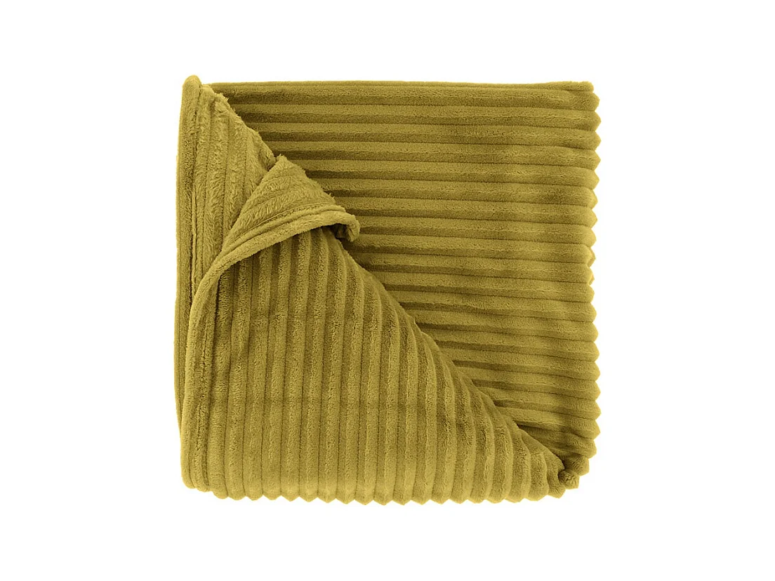 Plaid Dez Vert Mousse -150x200cm