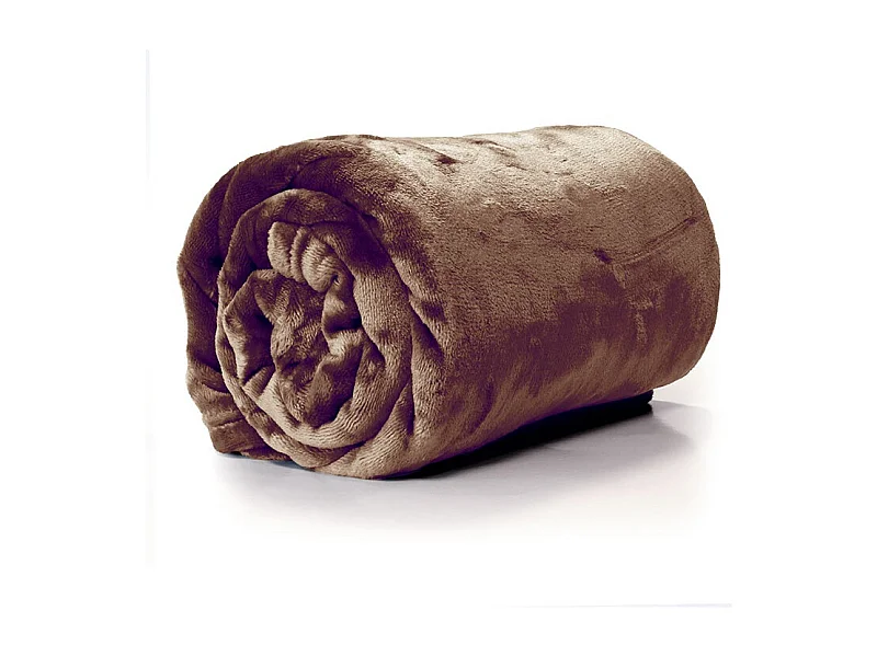 Plaid Enzo - 130x180cm - Braun