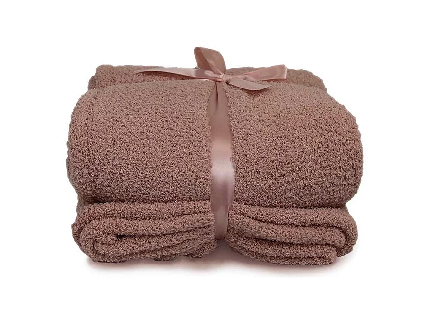 Plaid Jurre vieux rose - 150x200cm