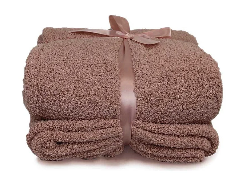 Plaid Jurre vieux rose - 150x200cm