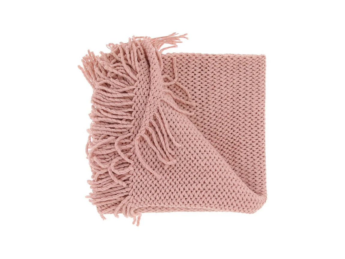 Plaid Kos - 127x152cm - Vieux Rose