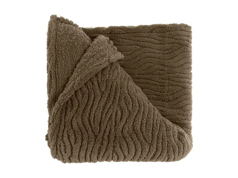 Manta Clio Taupe - 150x200cm