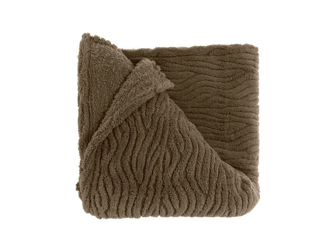 Plaid Clio Taupe -150x200cm