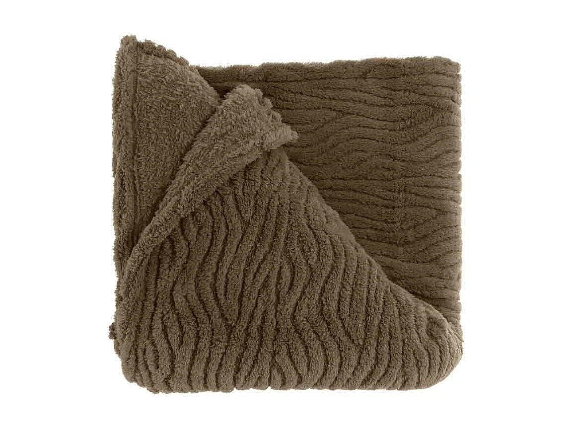 Plaid Clio Taupe -150x200cm