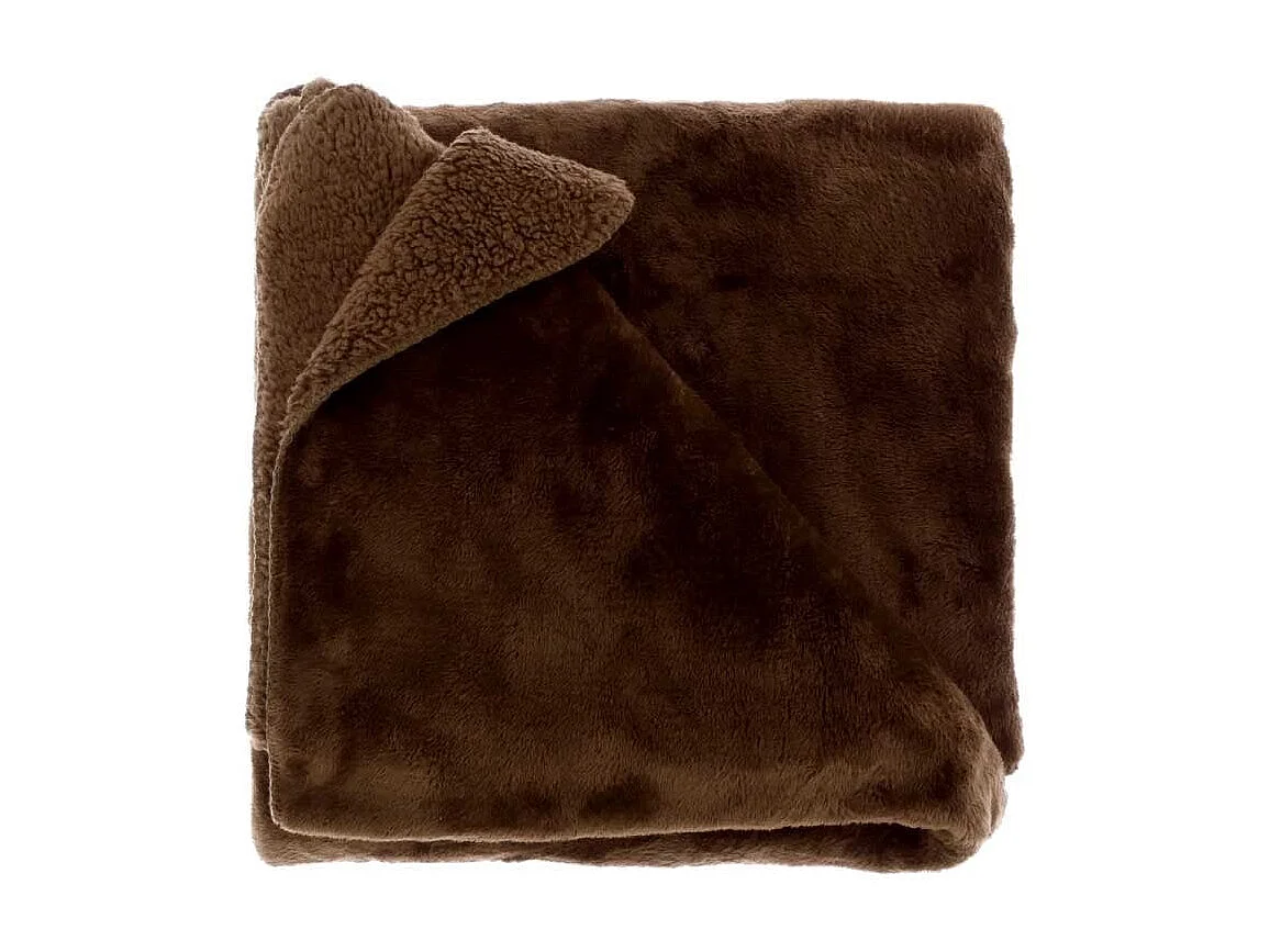 Plaid Torvah - 150x200cm - Marron