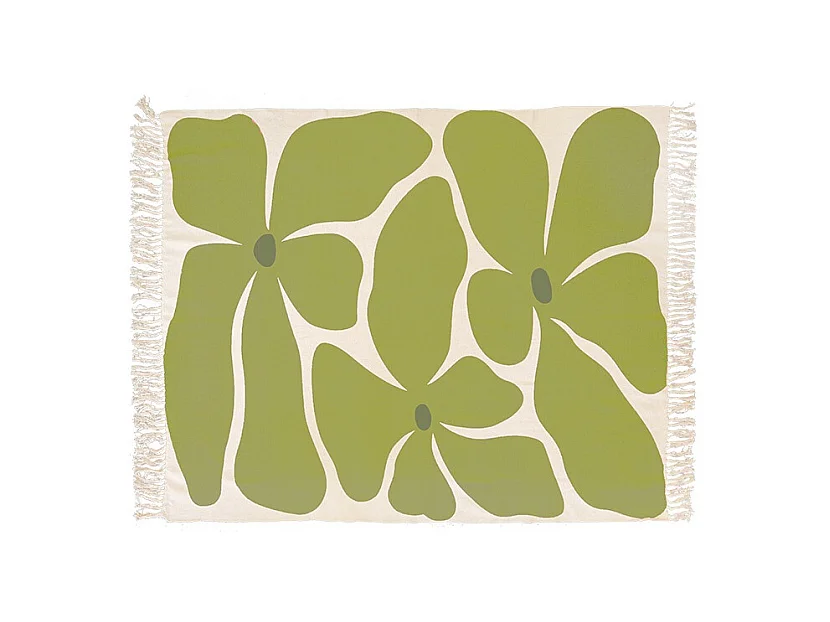 Plaid Melia Vert Mousse -125x150cm