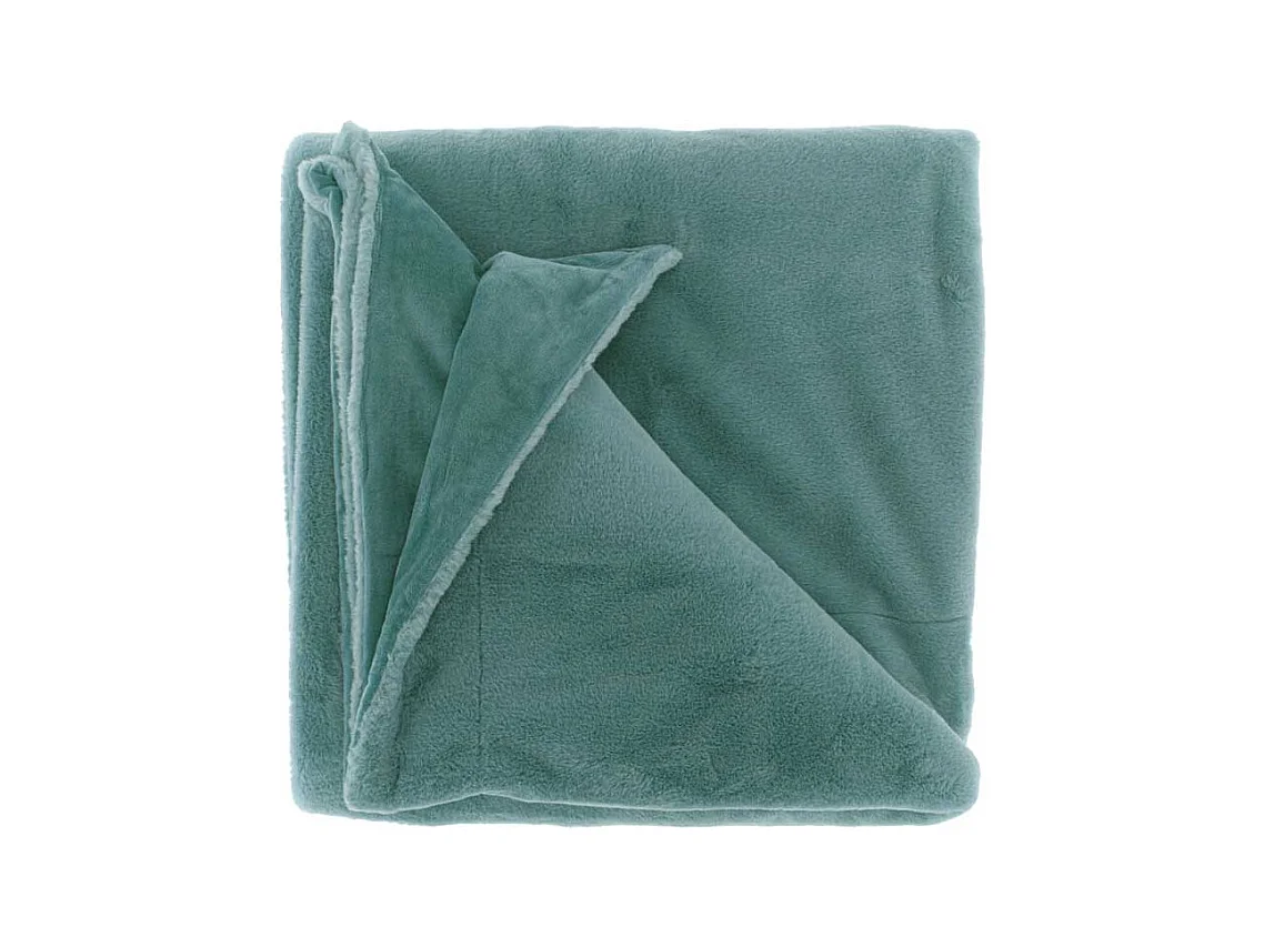 Plaid Klaas 150x200cm Bleu Minéral