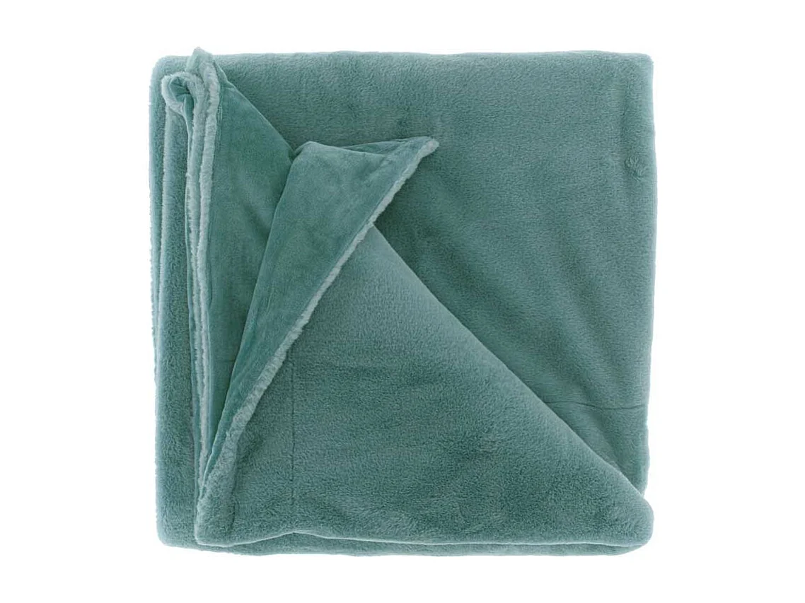 Plaid Klaas 150x200cm Bleu Minéral