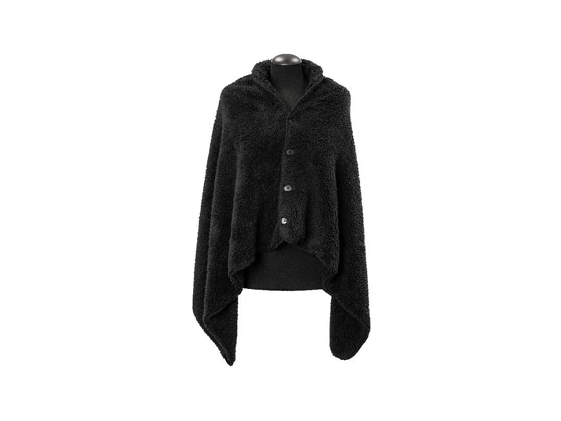 Plaid Nox - 75x150cm - Noir