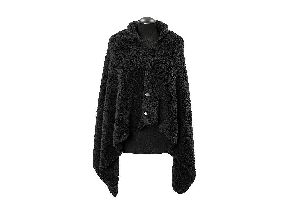 Plaid Nox - 75x150cm - Noir