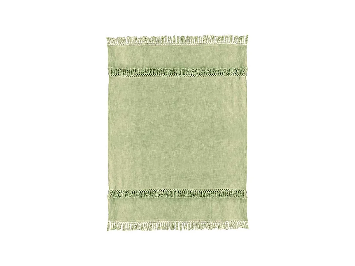 Plaid Saba 130x180cm Vert Nil
