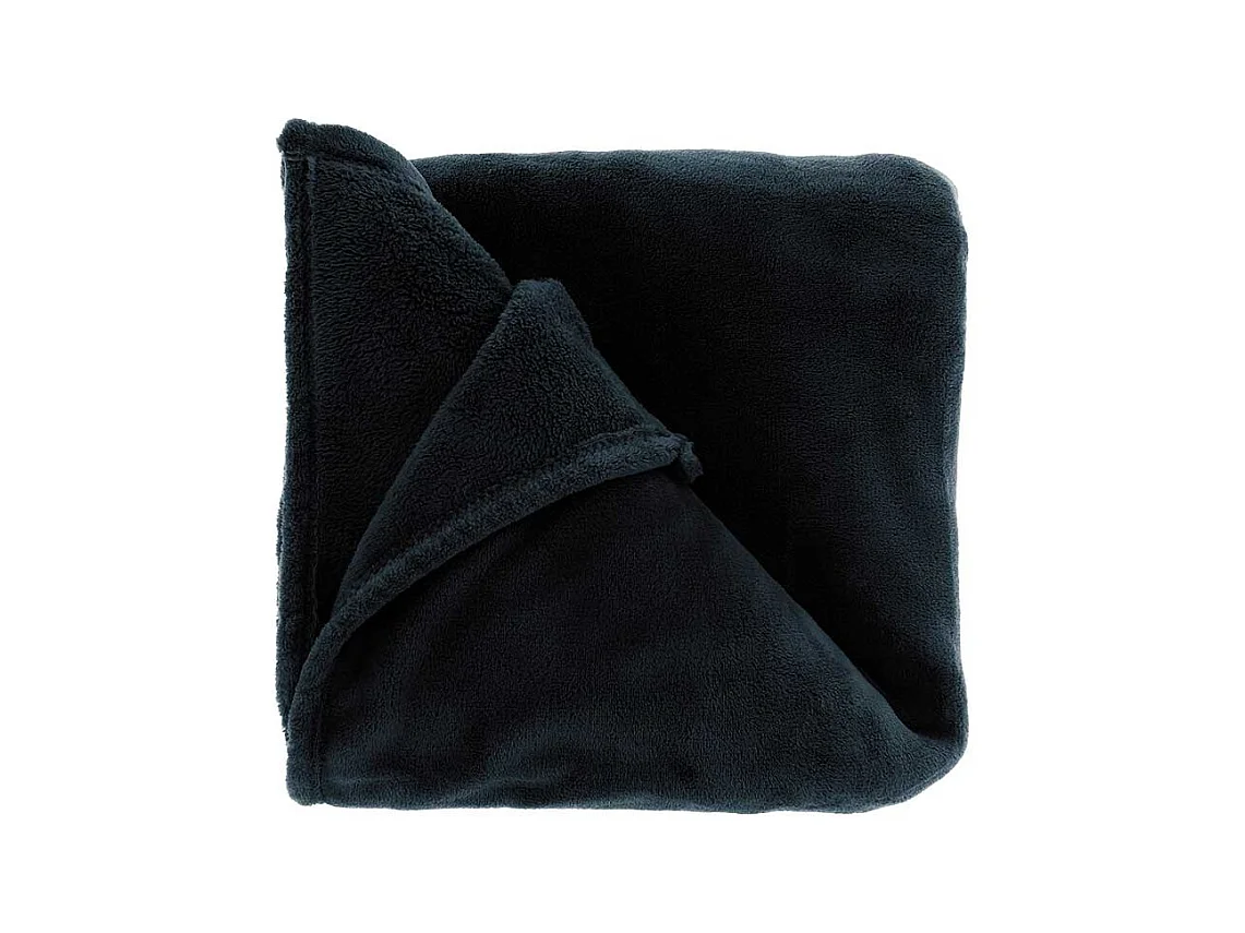 Plaid Claudi - 130x160cm - Noir