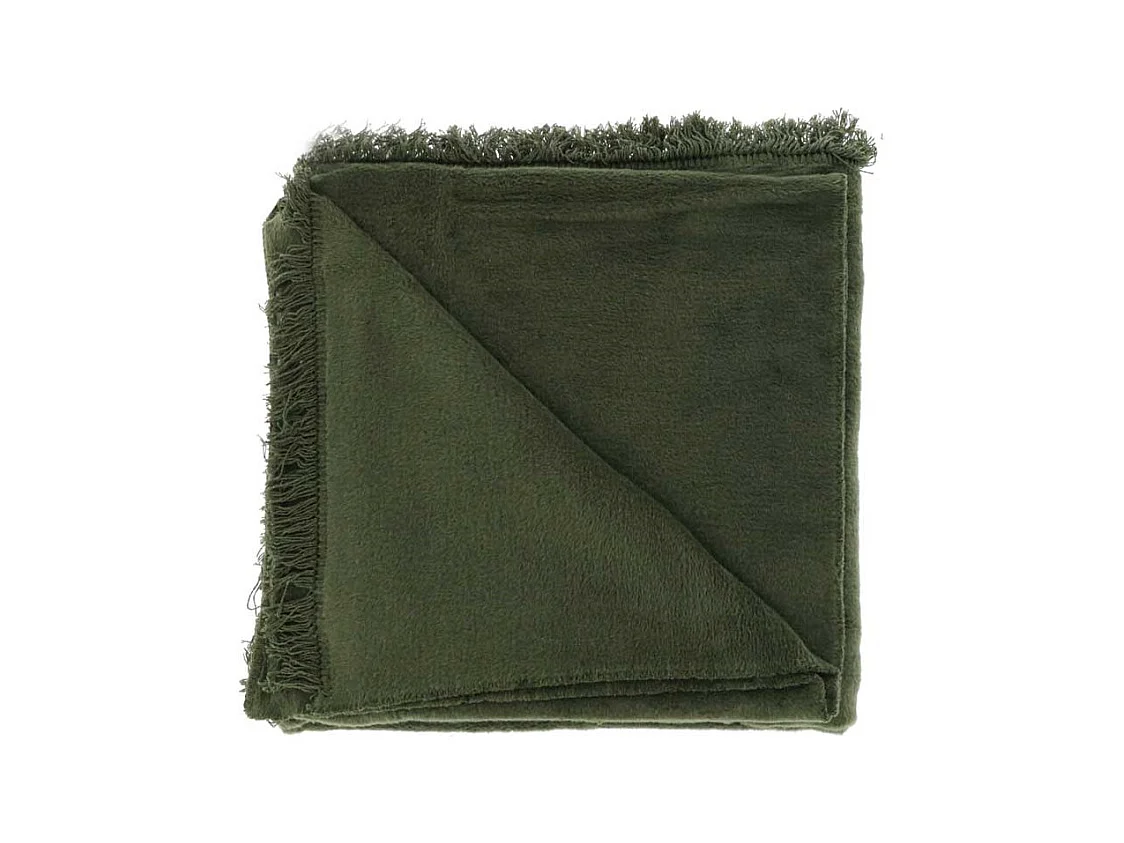 Plaid Nomi 150x200cm Vert Laurier