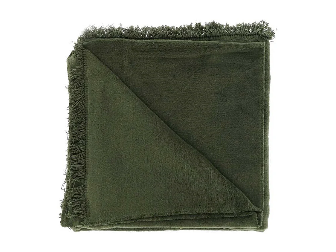 Plaid Nomi 150x200cm Vert Laurier