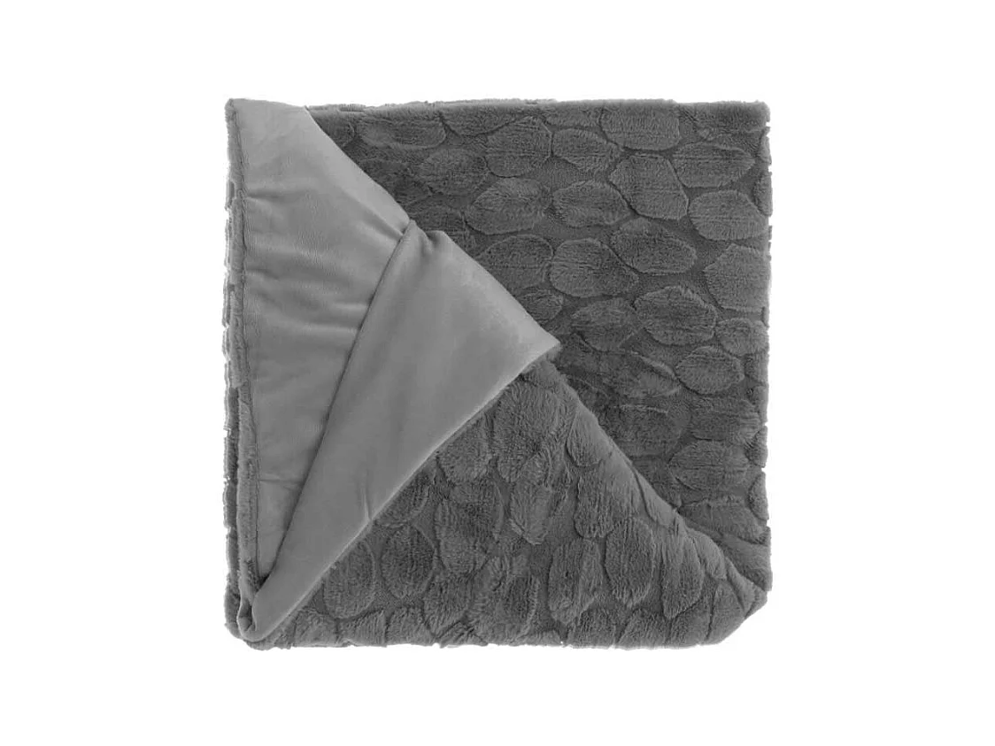 Plaid Daaf Gris Foncé -150x200cm