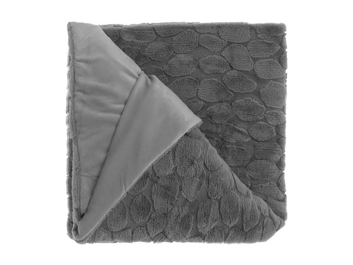 Plaid Daaf Gris Foncé -150x200cm