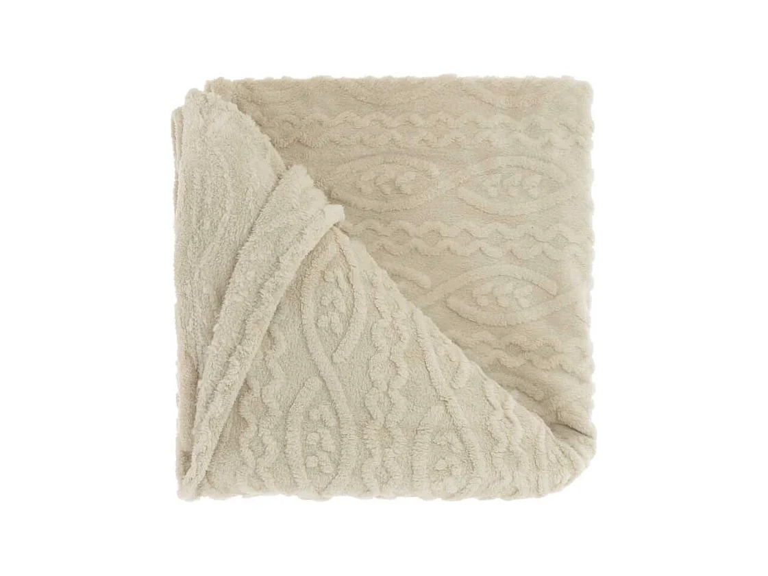 Plaid Pleun Château Gris -150x200cm