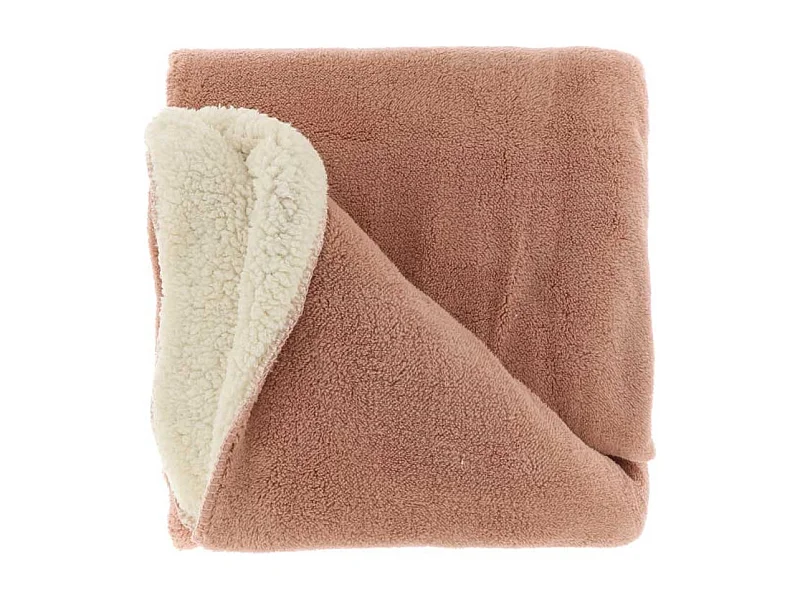 Plaid Tommie 130x180cm Vieux Rose