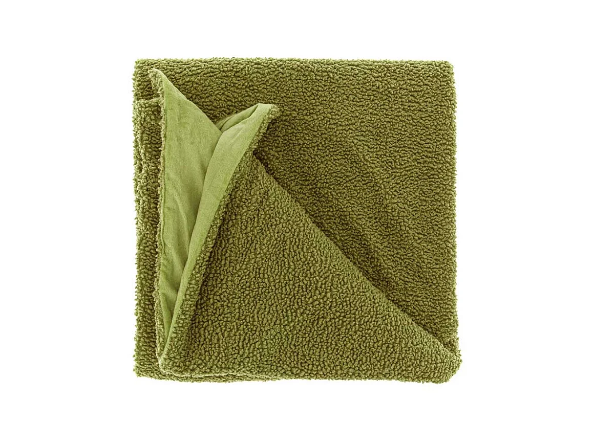 Plaid Romie 150x200cm Vert Mousse