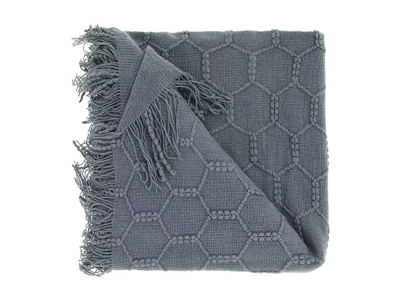 Plaid Fee - 127x152cm - Gris