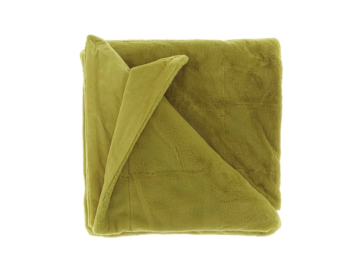 Plaid Klaas 150x200cm Vert Mousse