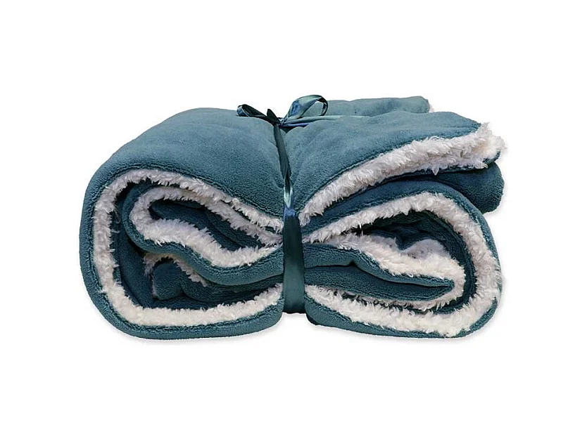 Plaid Lars Jeans Bleu -150x200cm