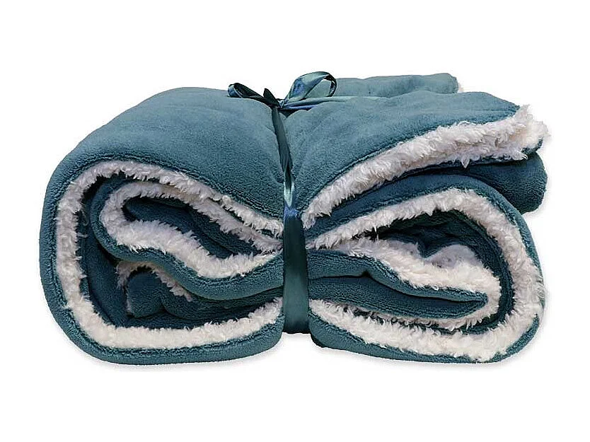 Plaid Lars Jeans Bleu -150x200cm