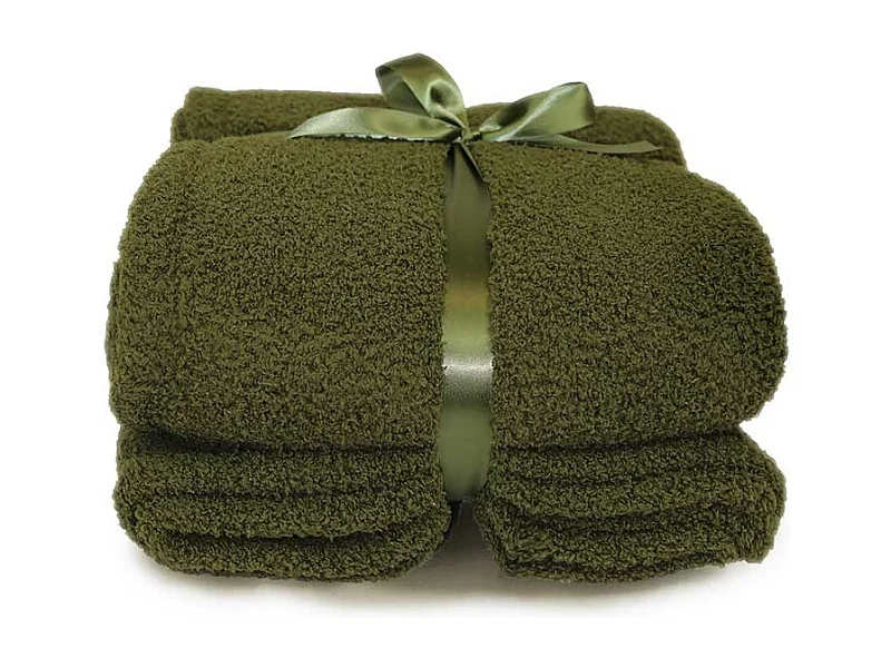 Plaid Jurre Vert Hiver - 150x200cm