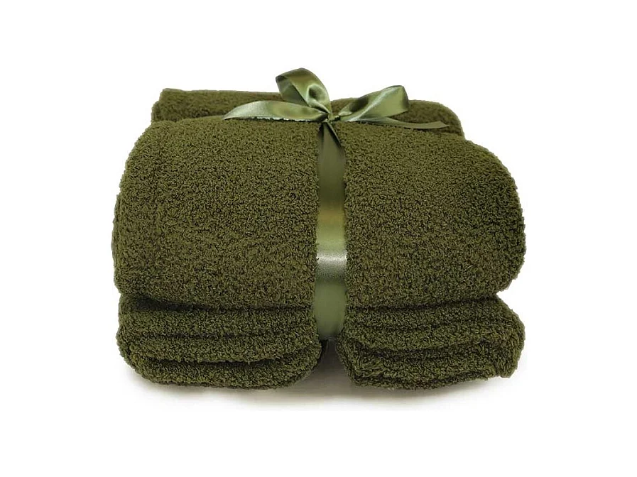 Plaid Jurre Vert Hiver - 150x200cm