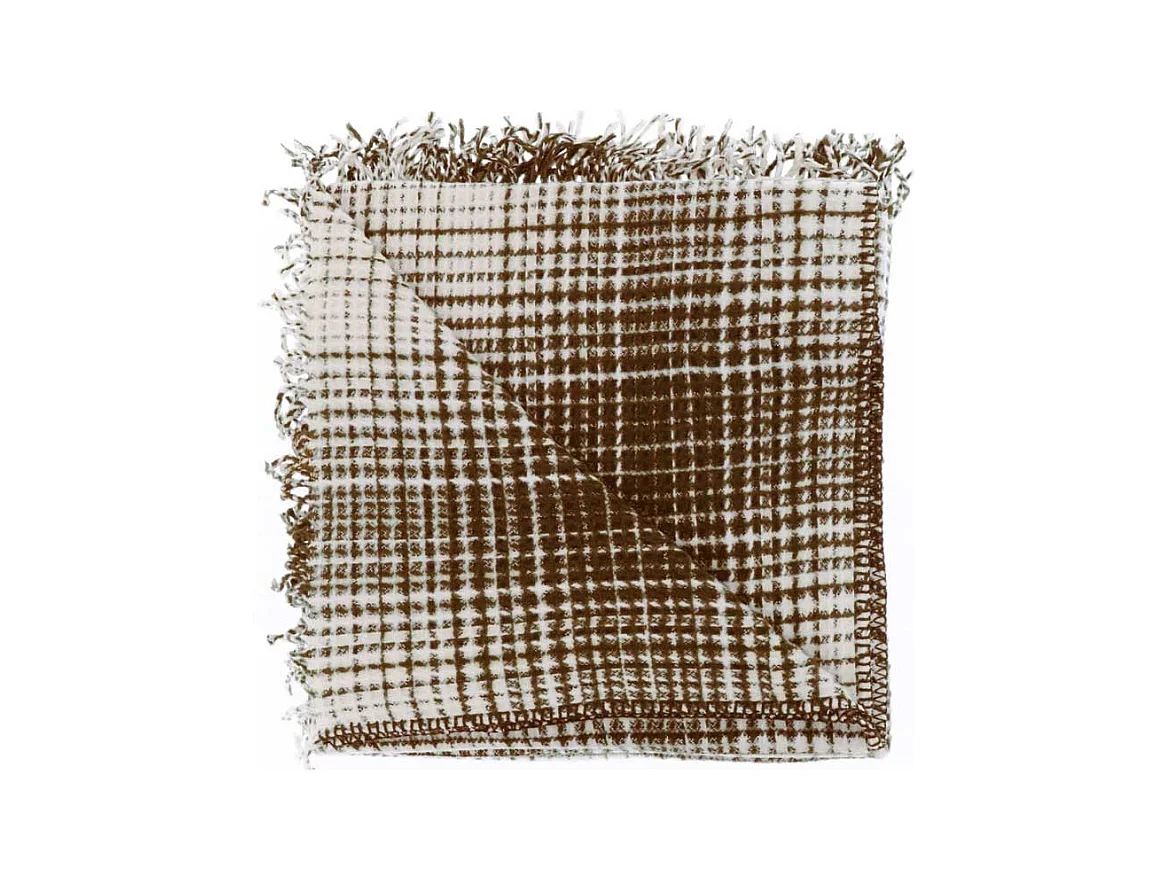 Plaid Allon 130x180cm Noix de coco