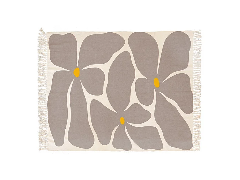 Plaid Melia Taupe -125x150cm