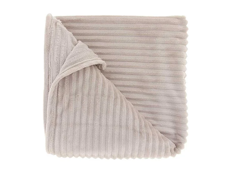 Plaid Dez - 150x200cm - Gris Château