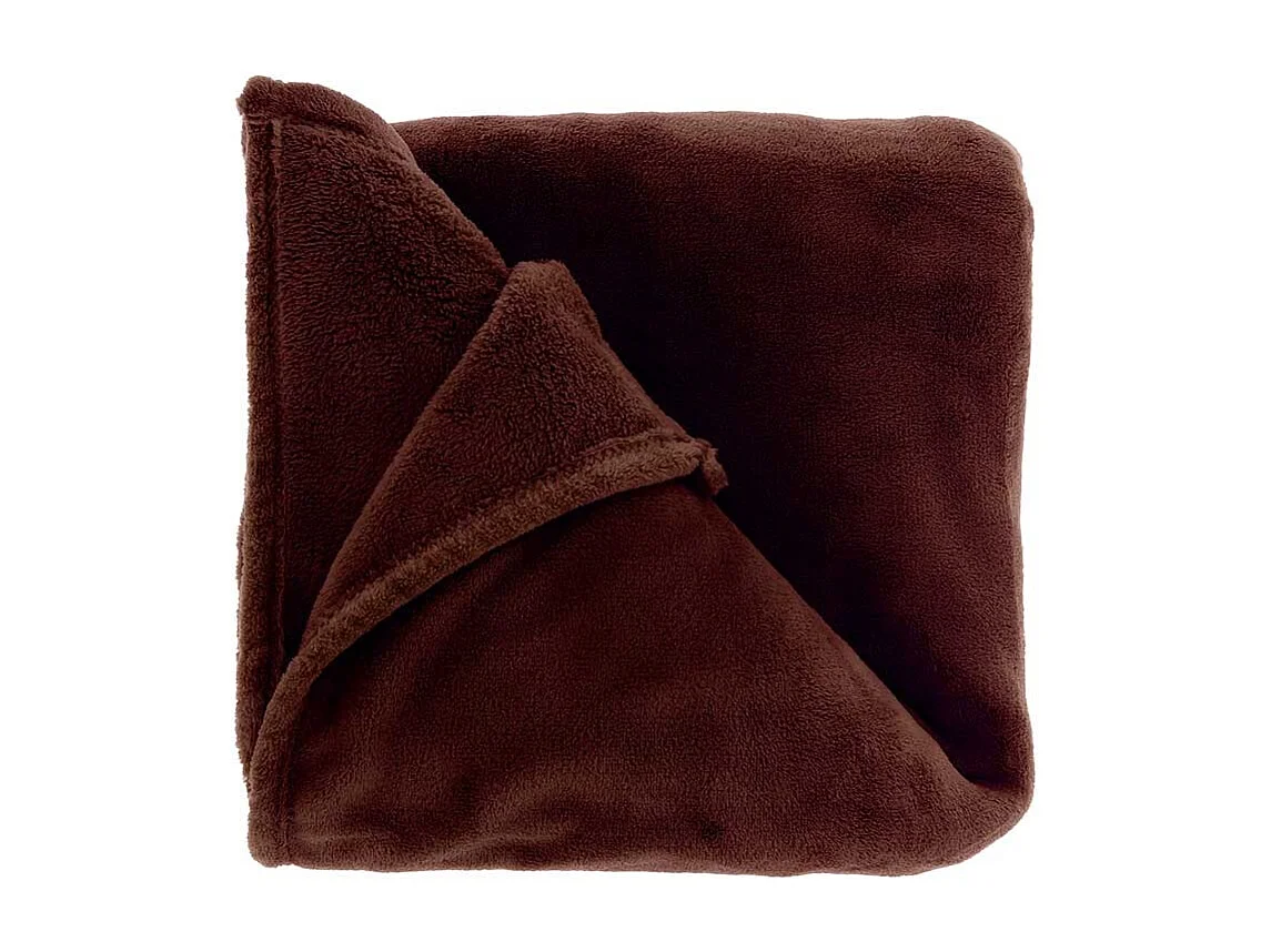 Plaid Claudi - 130x160cm - Marron