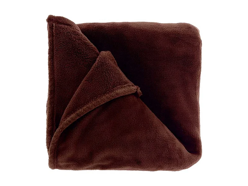 Plaid Claudi - 130x160cm - Marron