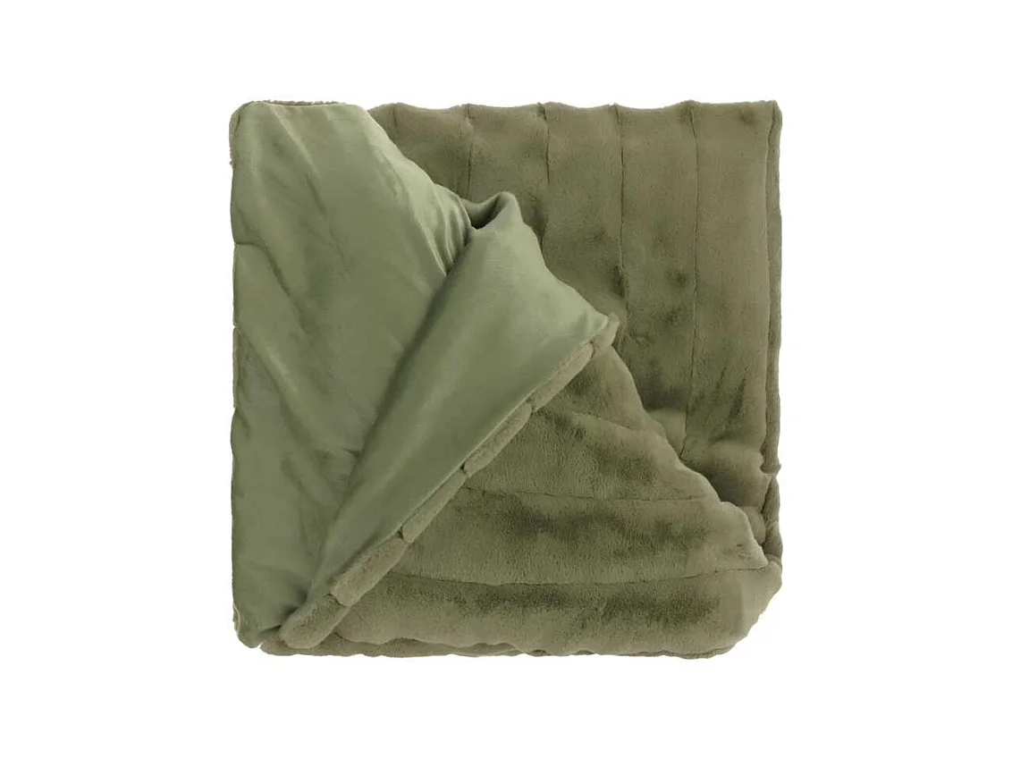 Plaid Norah Vert Thé - 150x200cm