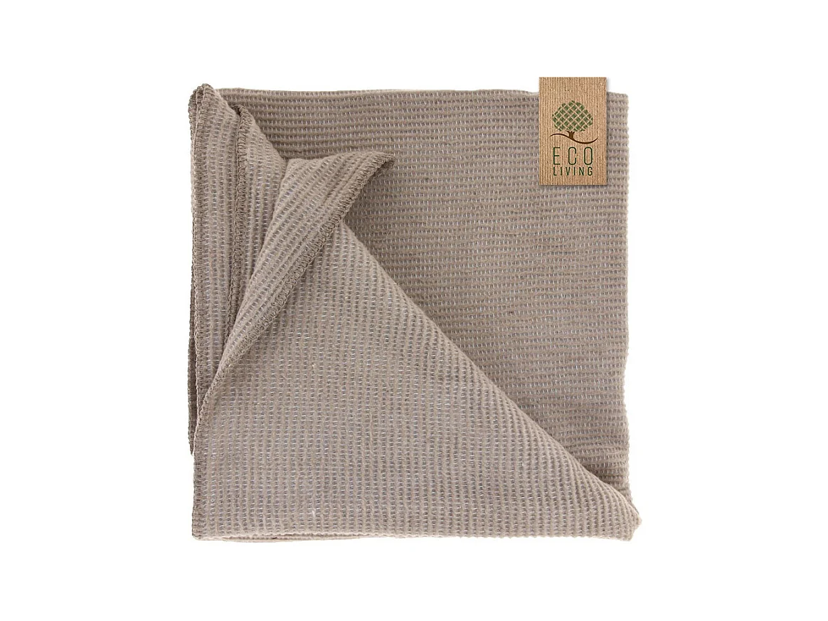 Plaid Sally ECO - 150x200cm - Latte