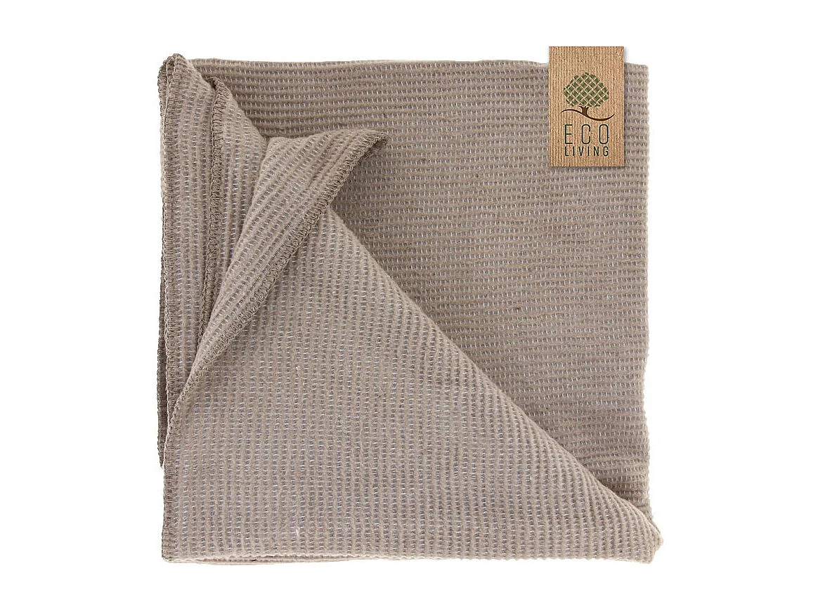 Plaid Sally ECO - 150x200cm - Latte