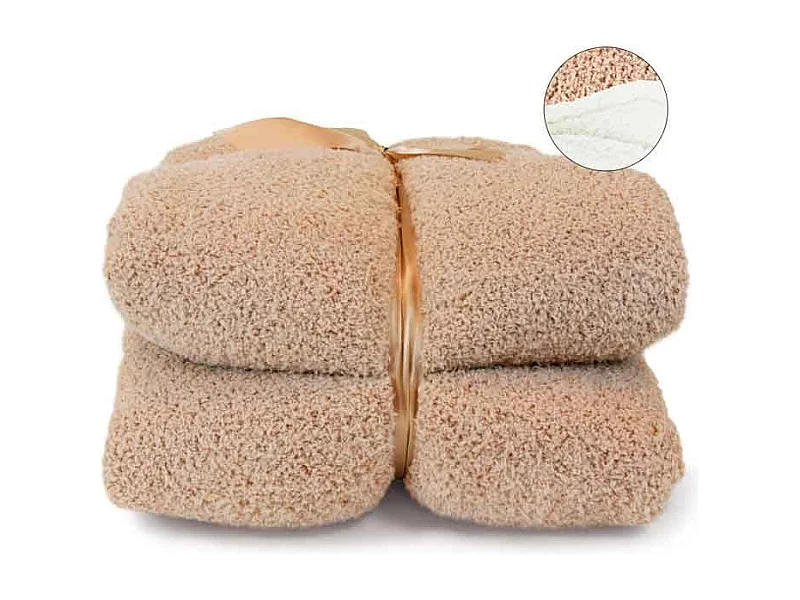 Plaid Douwe Latte -150x200cm