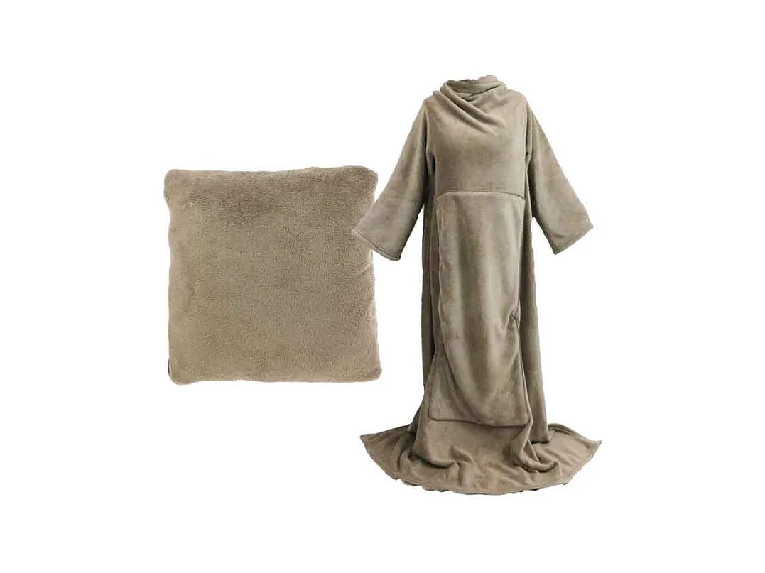 Plaid Snuggle Taupe -150x200cm