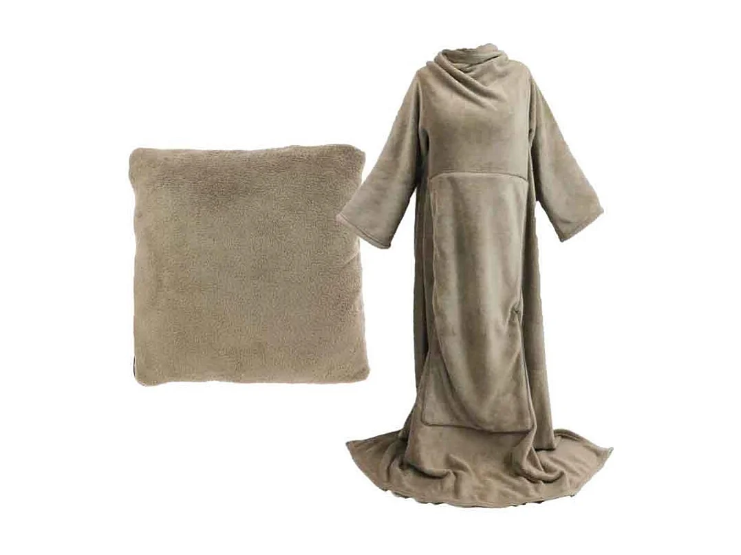 Plaid Snuggle Taupe -150x200cm