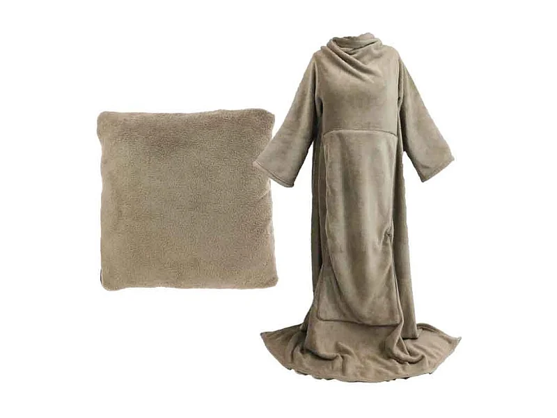 Plaid Snuggle Taupe -150x200cm