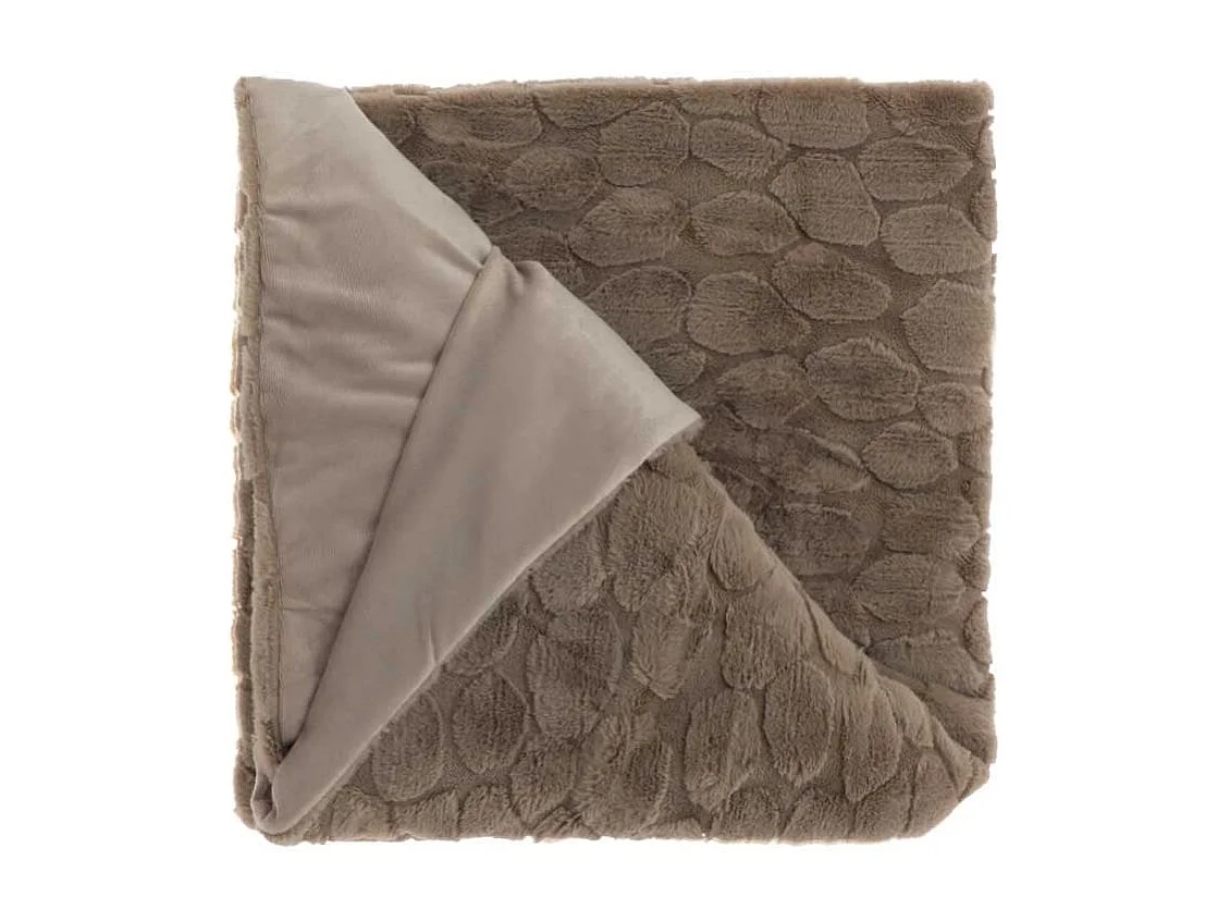 Plaid Daaf Taupe -150x200cm