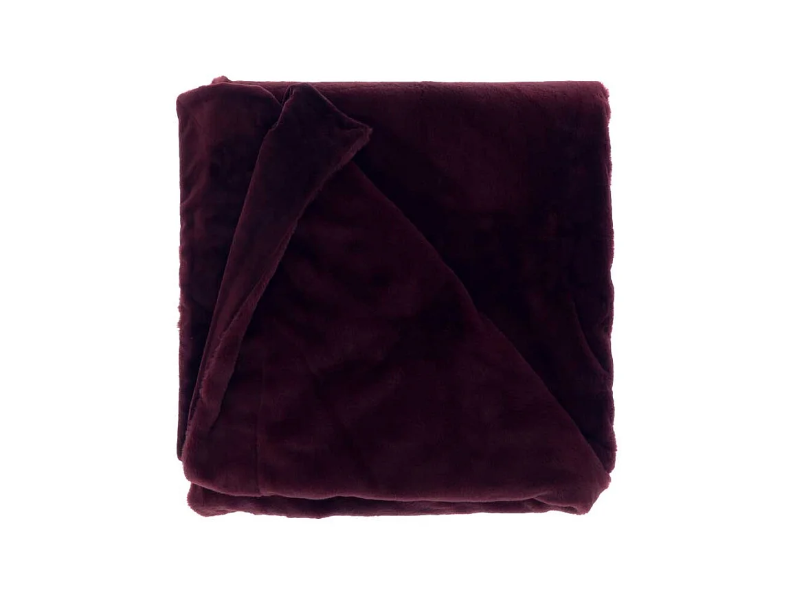 Plaid Klaas - 150x200cm - Violet foncé