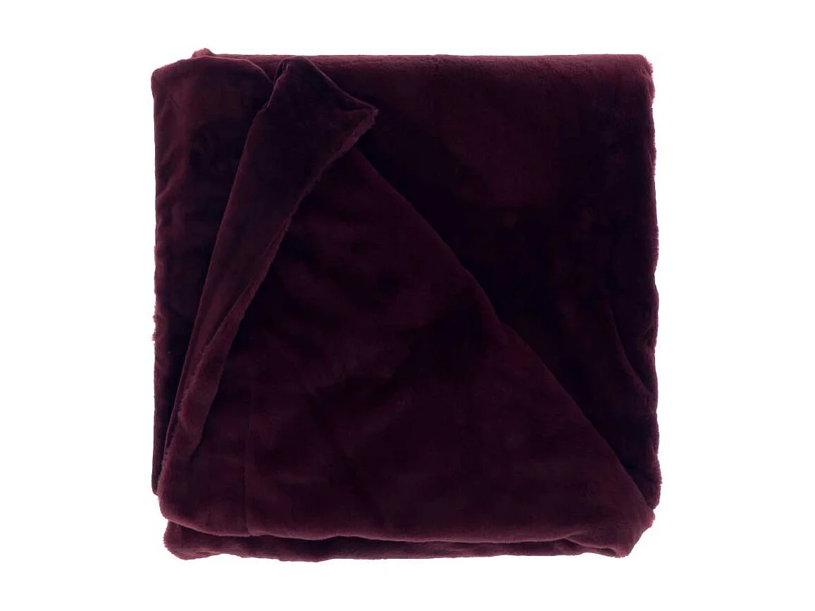 Plaid Klaas - 150x200cm - Violet foncé