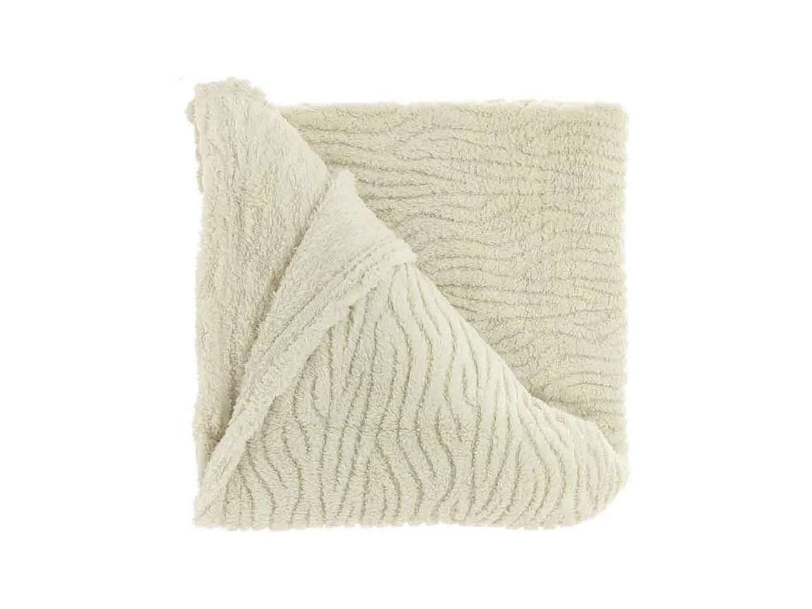 Plaid Clio Blanc Colombe -150x200cm