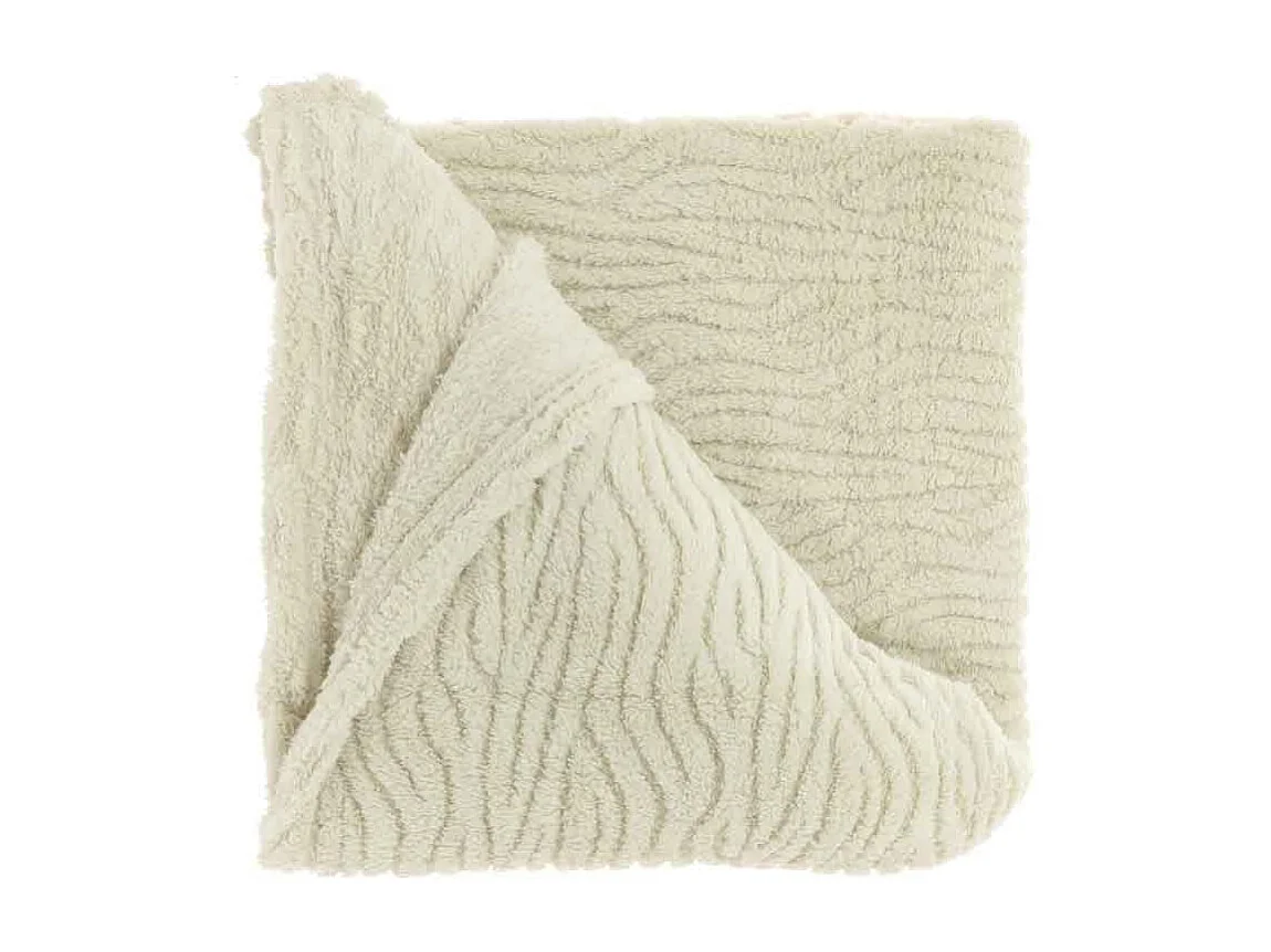 Plaid Clio Blanc Colombe -150x200cm