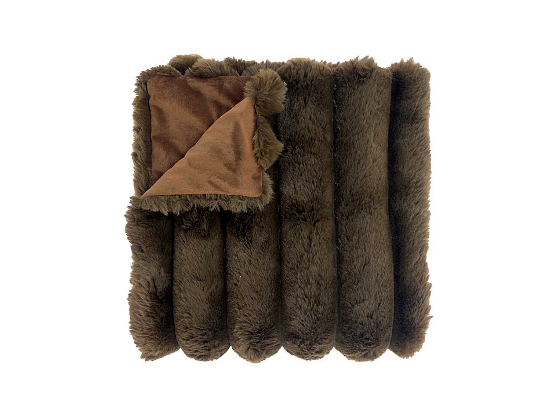 Plaid Liebe Taupe -150x200cm