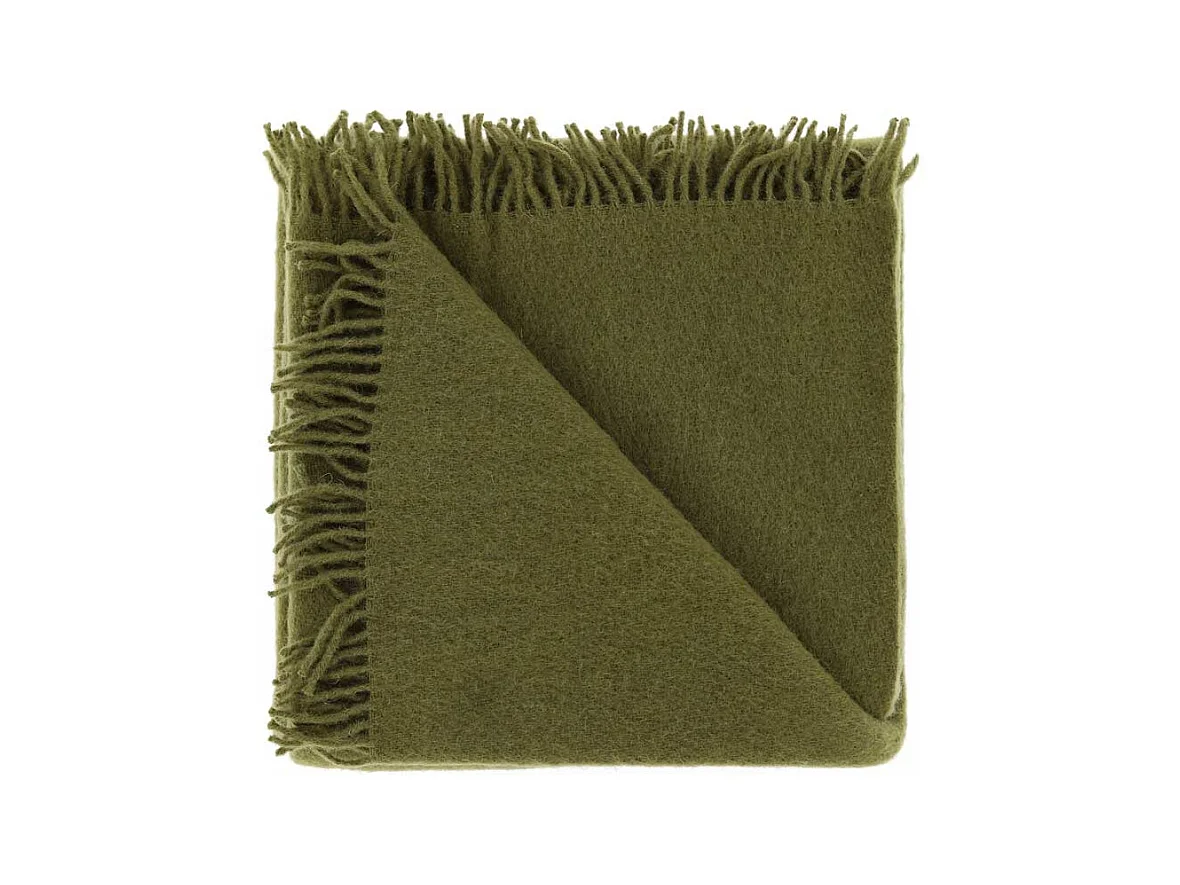 Plaid Yorick 130x170cm Vert Hiver